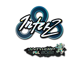 Sticker | interz (Glitter) | Antwerp 2022