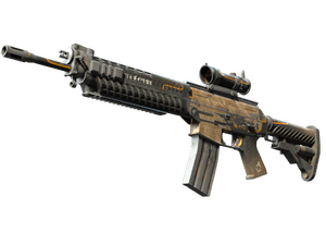 StatTrak™ SG 553 | Triarch (Battle-Scarred)