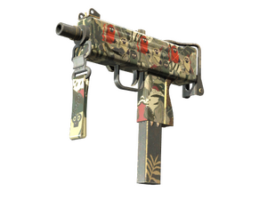 StatTrak™ MAC-10 | Monkeyflage (Minimal Wear)