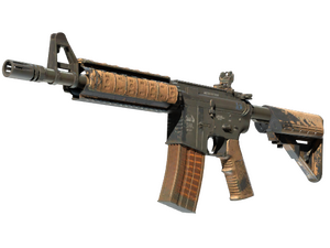 StatTrak™ M4A4 | Poly Mag (Battle-Scarred)