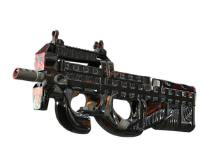 StatTrak™ P90 | Vent Rush (Battle-Scarred)