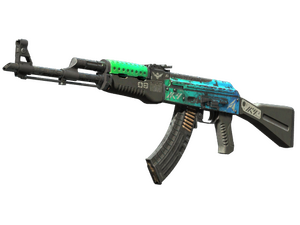 StatTrak™ AK-47 | Ice Coaled (Battle-Scarred)