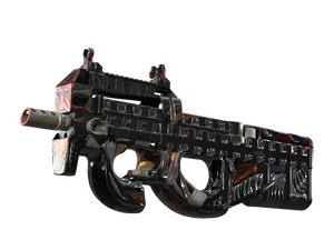 StatTrak™ P90 | Vent Rush (Well-Worn)