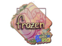 Sticker | frozen (Holo) | Rio 2022