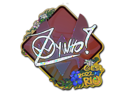 Sticker | ZywOo (Glitter) | Rio 2022