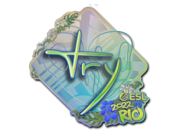 Sticker | TRY (Holo) | Rio 2022