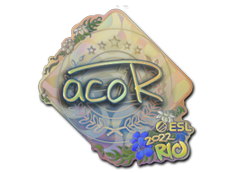 Sticker | acoR (Holo) | Rio 2022