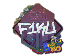 Sticker | F1KU (Glitter) | Rio 2022