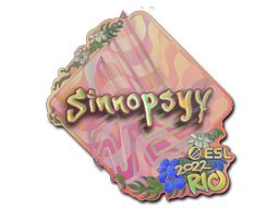 Sticker | sinnopsyy (Holo) | Rio 2022