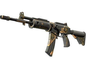 StatTrak™ Galil AR | Black Sand (Well-Worn)