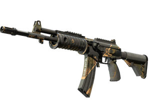 Galil AR | Black Sand (Battle-Scarred)