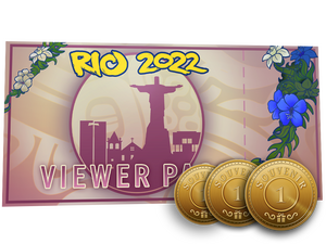 Rio 2022 Viewer Pass + 3 Souvenir Tokens