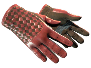 ★ Driver Gloves | Crimson Weave (Minimal Wear)