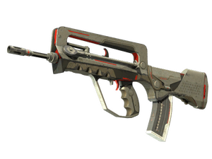 FAMAS | Mecha Industries (Battle-Scarred)