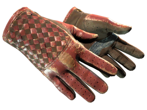 ★ Driver Gloves | Crimson Weave (Battle-Scarred)