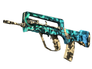 FAMAS | Waters of Nephthys (Battle-Scarred)