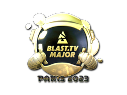 Sticker | BLAST.tv (Gold) | Paris 2023