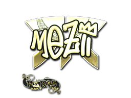 Sticker | mezii (Gold) | Paris 2023