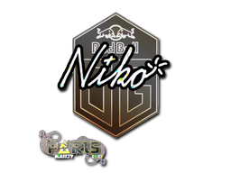 Sticker | niko (Glitter)  | Paris 2023