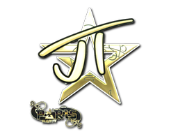 Sticker | JT (Gold) | Paris 2023