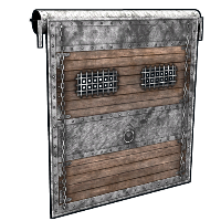 Frontier Rustic Garage Door