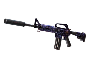 StatTrak™ M4A1-S | Black Lotus (Well-Worn)