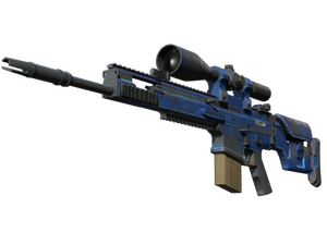 StatTrak™ SCAR-20 | Blueprint (Battle-Scarred)