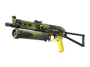 StatTrak™ PP-Bizon | Jungle Slipstream (Minimal Wear)