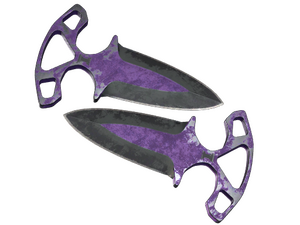 ★ Shadow Daggers | Ultraviolet (Battle-Scarred)