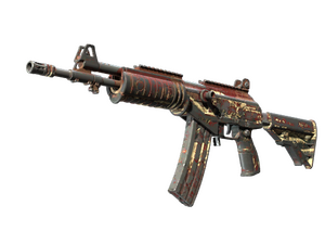 StatTrak™ Galil AR | Crimson Tsunami (Battle-Scarred)