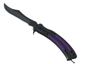 ★ Butterfly Knife | Ultraviolet (Minimal Wear)