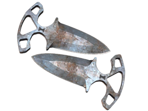 ★ Shadow Daggers | Rust Coat (Well-Worn)