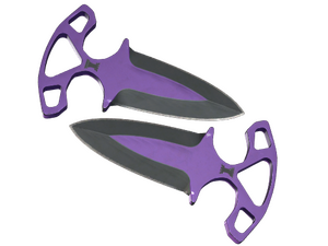 ★ Shadow Daggers | Ultraviolet (Well-Worn)