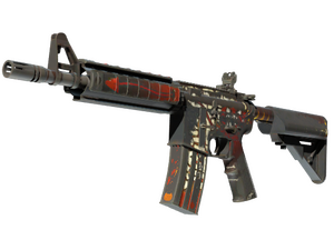 M4A4 | Hellfire (Battle-Scarred)