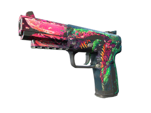 Five-SeveN | Hyper Beast (Battle-Scarred)