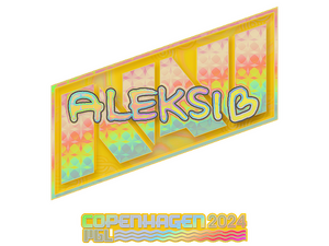 Sticker | Aleksib (Holo) | Copenhagen 2024