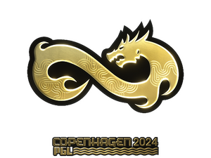 Sticker | Eternal Fire (Gold) | Copenhagen 2024