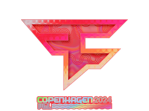 Sticker | FaZe Clan (Holo) | Copenhagen 2024