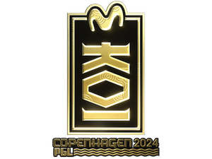 Sticker | KOI (Gold) | Copenhagen 2024