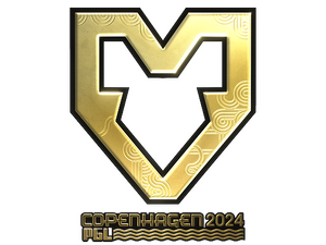 Sticker | MOUZ (Gold) | Copenhagen 2024