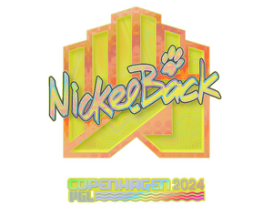 Sticker | NickelBack (Holo) | Copenhagen 2024