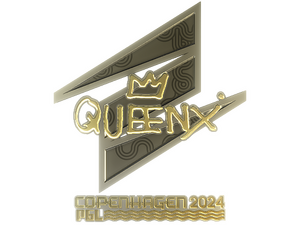 Sticker | Queenix (Gold) | Copenhagen 2024