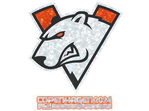 Sticker | Virtus.pro (Glitter) | Copenhagen 2024