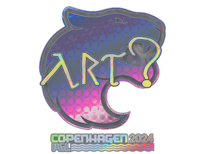 Sticker | arT (Holo) | Copenhagen 2024