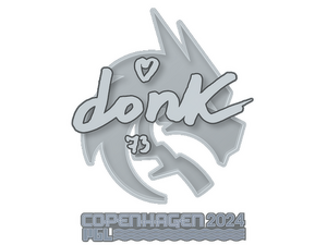 Sticker | donk | Copenhagen 2024