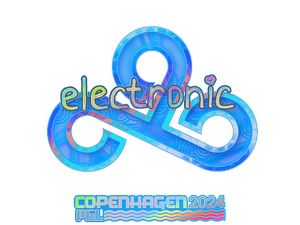 Sticker | electronic (Holo) | Copenhagen 2024