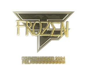 Sticker | frozen (Gold) | Copenhagen 2024