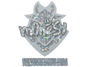 Sticker | m0NESY (Glitter) | Copenhagen 2024