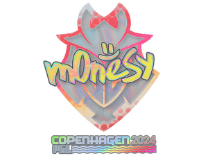 Sticker | m0NESY (Holo) | Copenhagen 2024