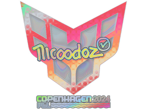 Sticker | nicoodoz (Holo) | Copenhagen 2024